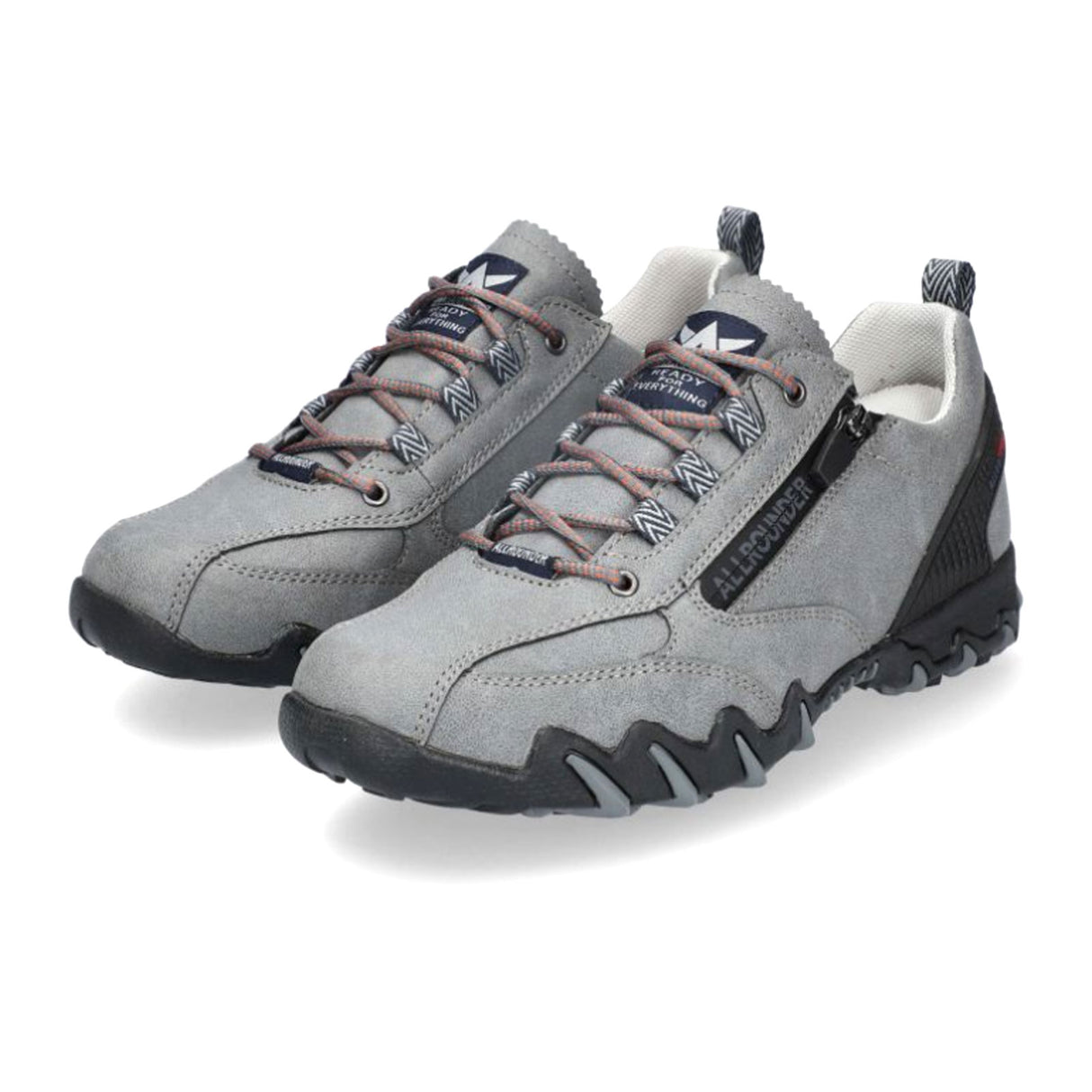 Allrounder Naila Tex Walking Shoe (Women) - Dark Grey Athletic - Walking - The Heel Shoe Fitters