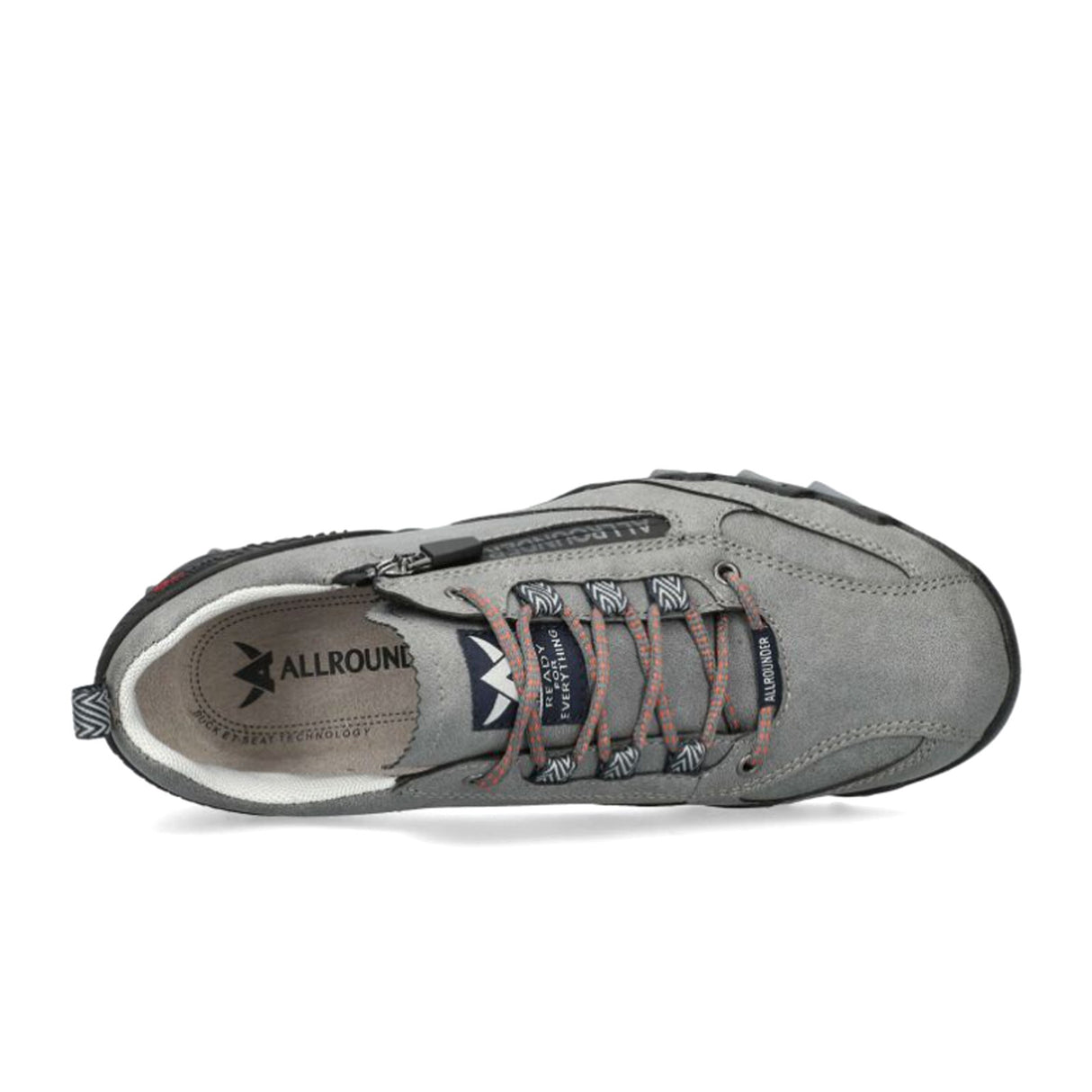 Allrounder Naila Tex Walking Shoe (Women) - Dark Grey Athletic - Walking - The Heel Shoe Fitters