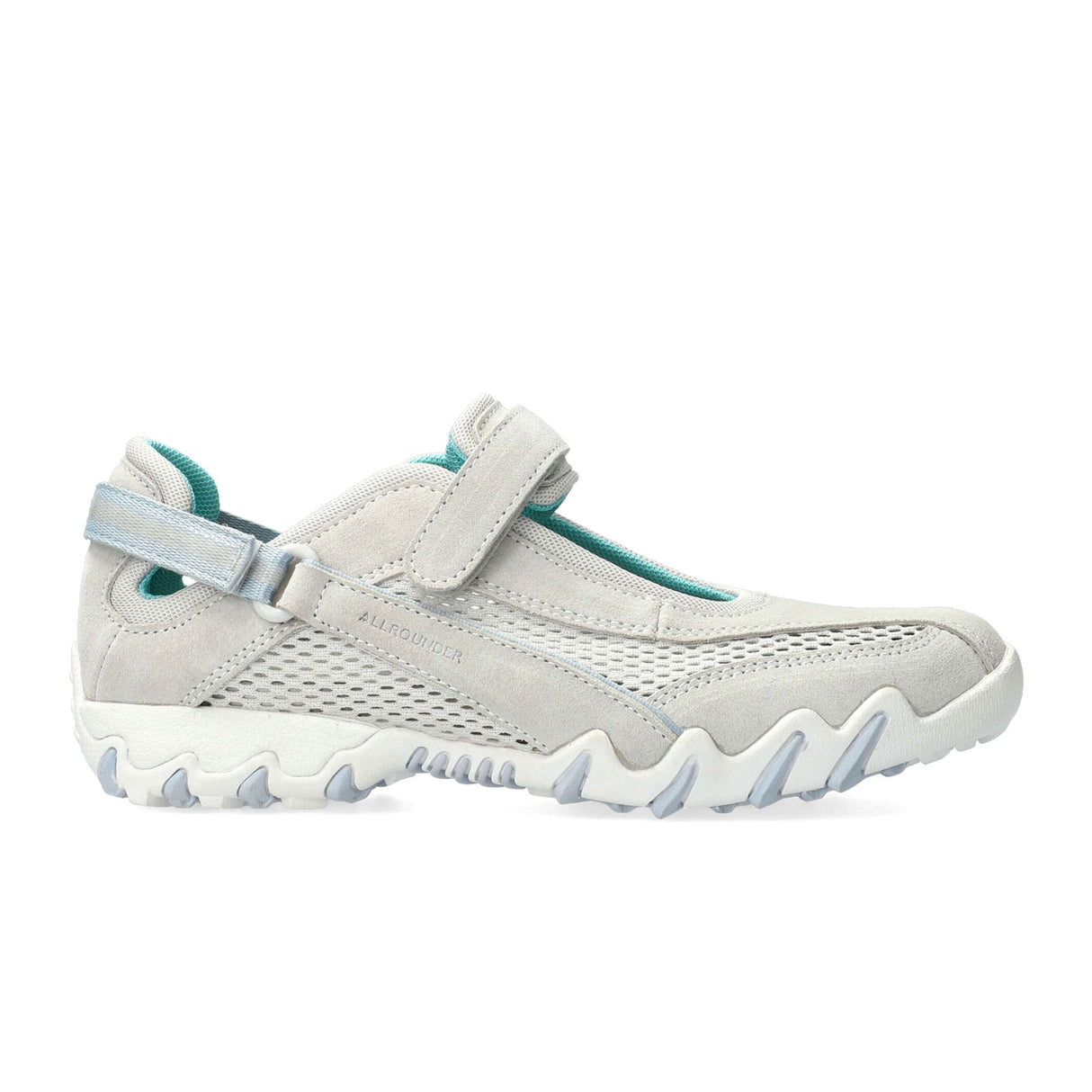 Allrounder Niro Mary Jane Sneaker (Women) - Light Grey Athletic - Walking - The Heel Shoe Fitters