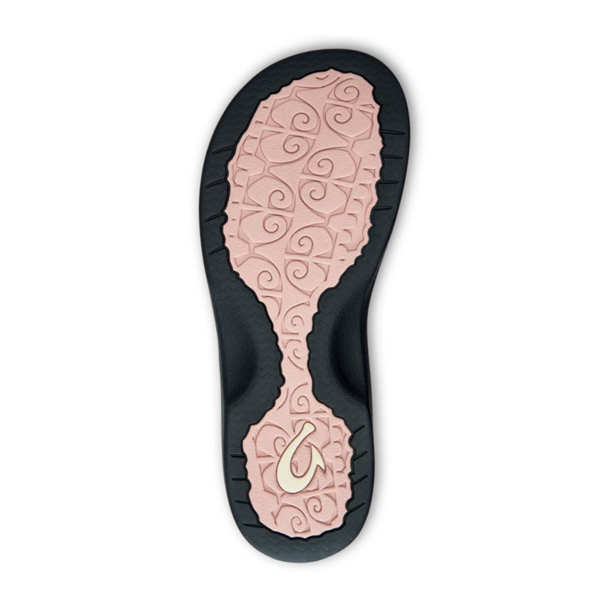 OluKai 'Ohana Sandal (Women) - Petal Pink/Black Sandal - Thong - The Heel Shoe Fitters