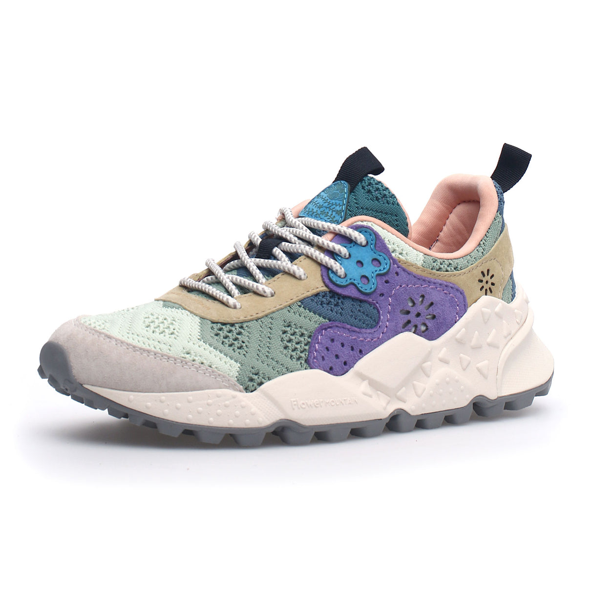 Flower Mountain Kotetsu Sneaker (Women) - Light Blue/Grey Athletic - Casual - Lace Up - The Heel Shoe Fitters