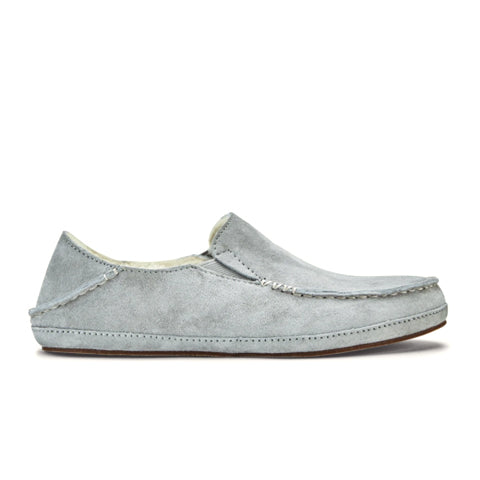 OluKai Nohea Slipper (Women) - Pale Grey/Pale Grey Dress-Casual - Slippers - The Heel Shoe Fitters