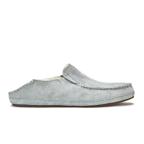OluKai Nohea Slipper (Women) - Pale Grey/Pale Grey Dress-Casual - Slippers - The Heel Shoe Fitters