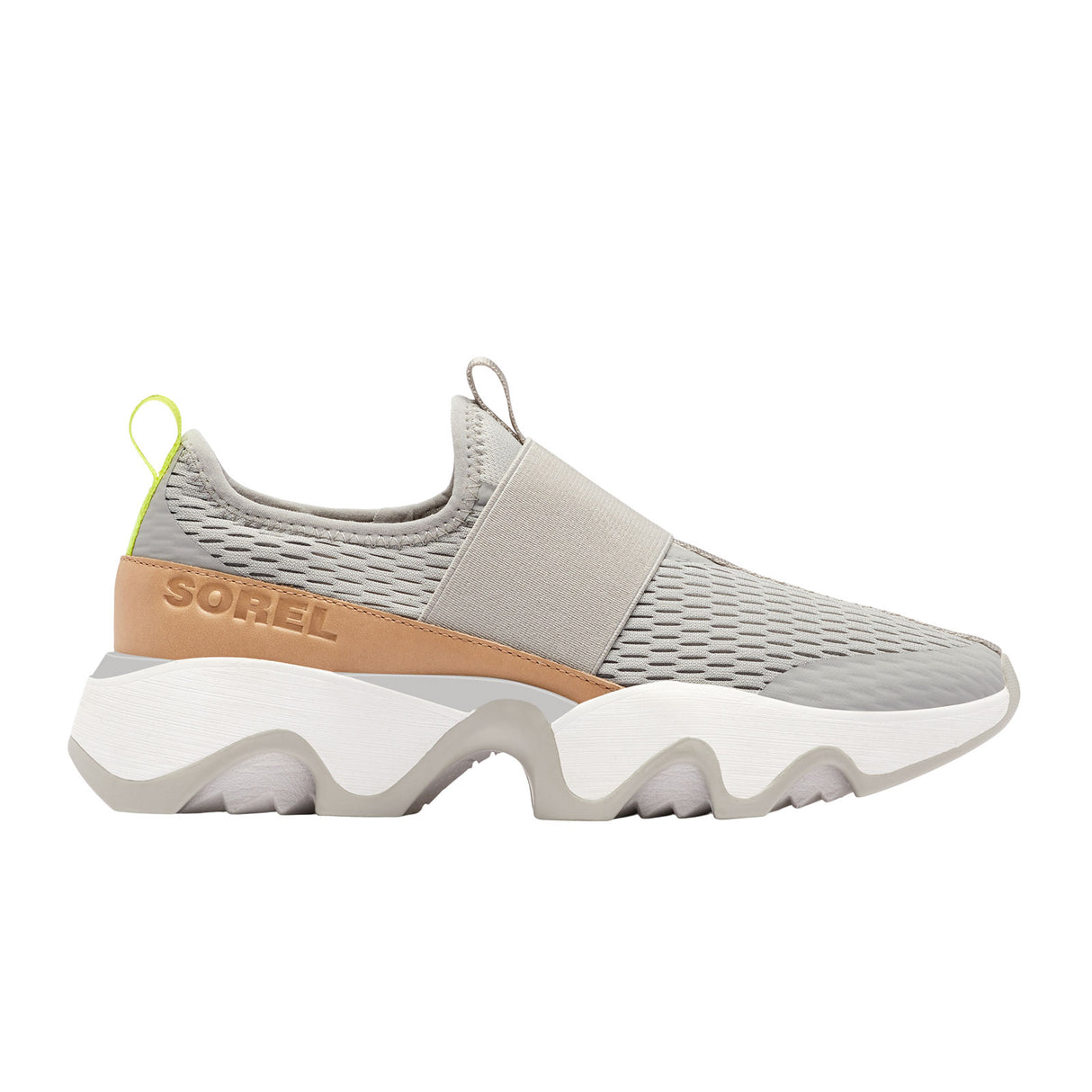 Sorel Kinetic Impact II Strap Sneaker (Women) - Dove/Sea Salt Athletic - Athleisure - The Heel Shoe Fitters