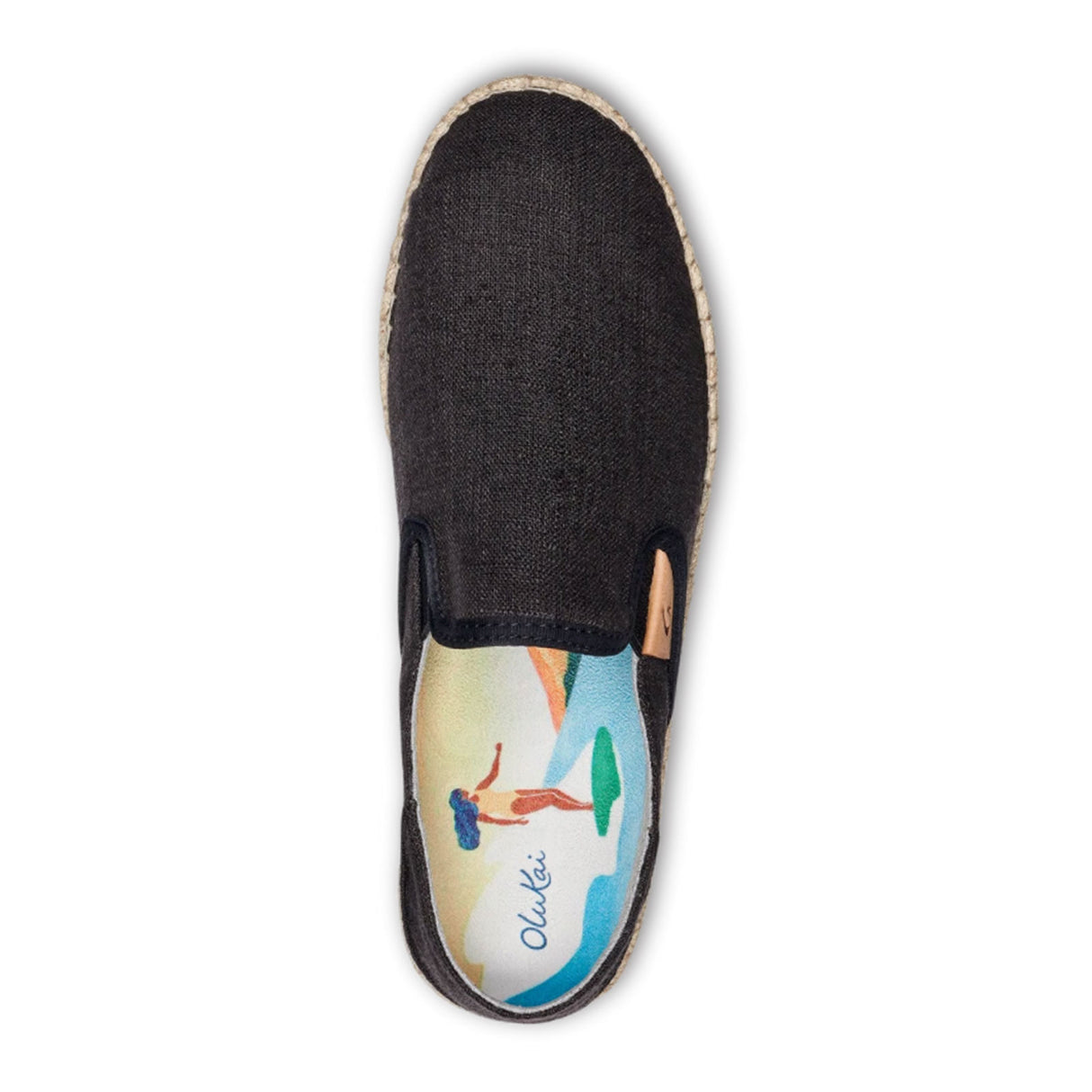 OluKai Kaula Pa'a Kapa (Women) - Lava Rock/Lava Rock Dress-Casual - Slip On - The Heel Shoe Fitters