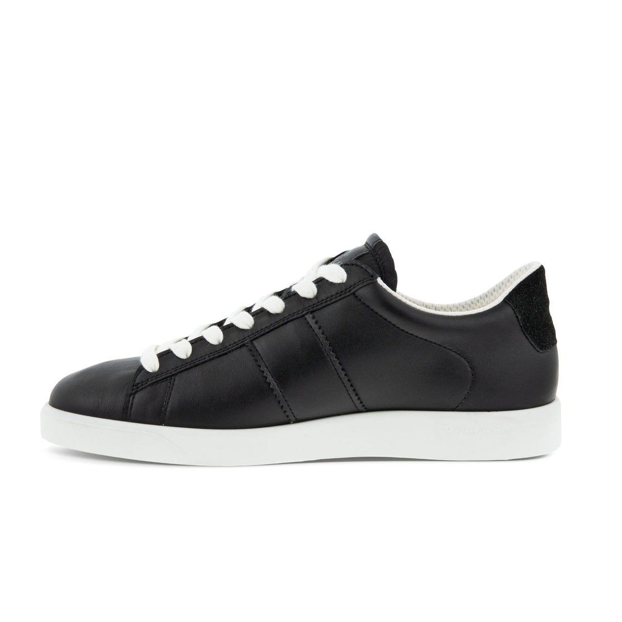 ECCO Street Lite Retro Sneaker (Women) - Black/Black Athletic - Casual - Lace Up - The Heel Shoe Fitters