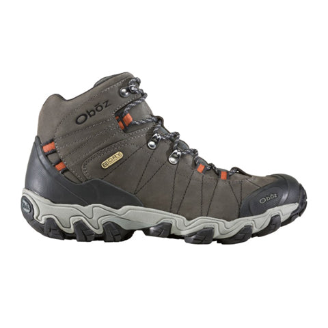 Oboz Bridger Mid B-DRY Hiking Boot (Men) - Raven Hiking - Mid - The Heel Shoe Fitters