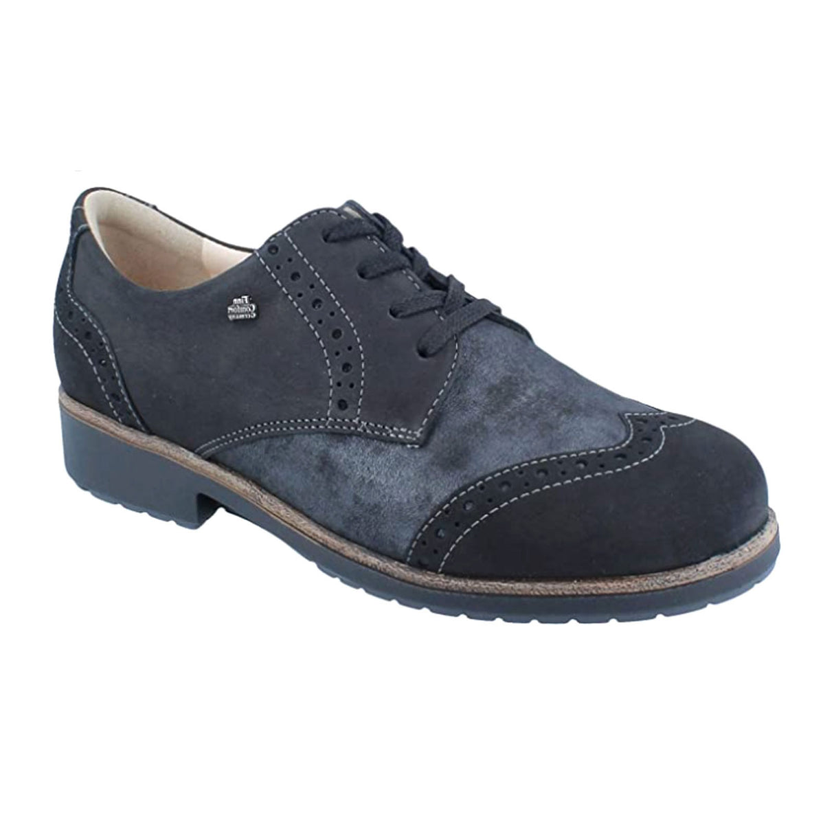 Finn Comfort Asiago Oxford (Women) - Buggy Poseidon Dress-Casual - Oxford - The Heel Shoe Fitters