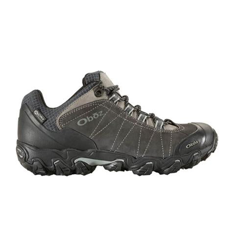 Oboz Bridger Low B-DRY Hiking Shoe (Men) - Dark Shadow Hiking - Low - The Heel Shoe Fitters