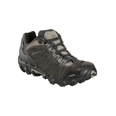 Oboz Bridger Low B-DRY Hiking Shoe (Men) - Dark Shadow Hiking - Low - The Heel Shoe Fitters