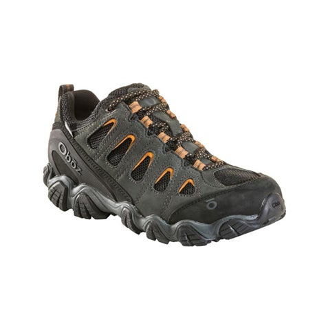 Oboz Sawtooth II Low B-DRY Hiking Shoe (Men) - Shadow/Burlap Hiking - Low - The Heel Shoe Fitters