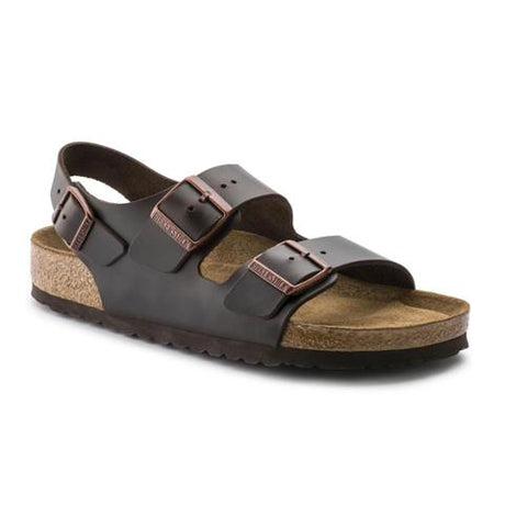 Birkenstock Milano Backstrap Sandal (Unisex) - Amalfi Brown Sandals - Backstrap - The Heel Shoe Fitters