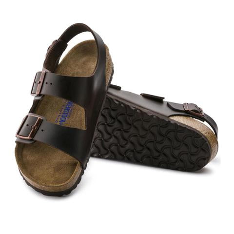Birkenstock Milano Backstrap Sandal (Unisex) - Amalfi Brown Sandals - Backstrap - The Heel Shoe Fitters