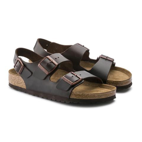 Birkenstock Milano Backstrap Sandal (Unisex) - Amalfi Brown Sandals - Backstrap - The Heel Shoe Fitters