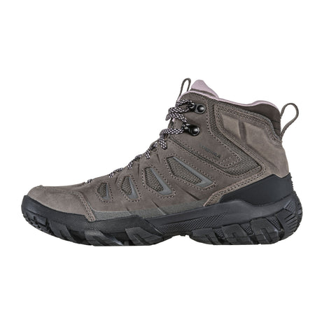 Oboz Sawtooth X Mid B-DRY Hiking Boot (Women) - Charcoal Hiking - Mid - The Heel Shoe Fitters