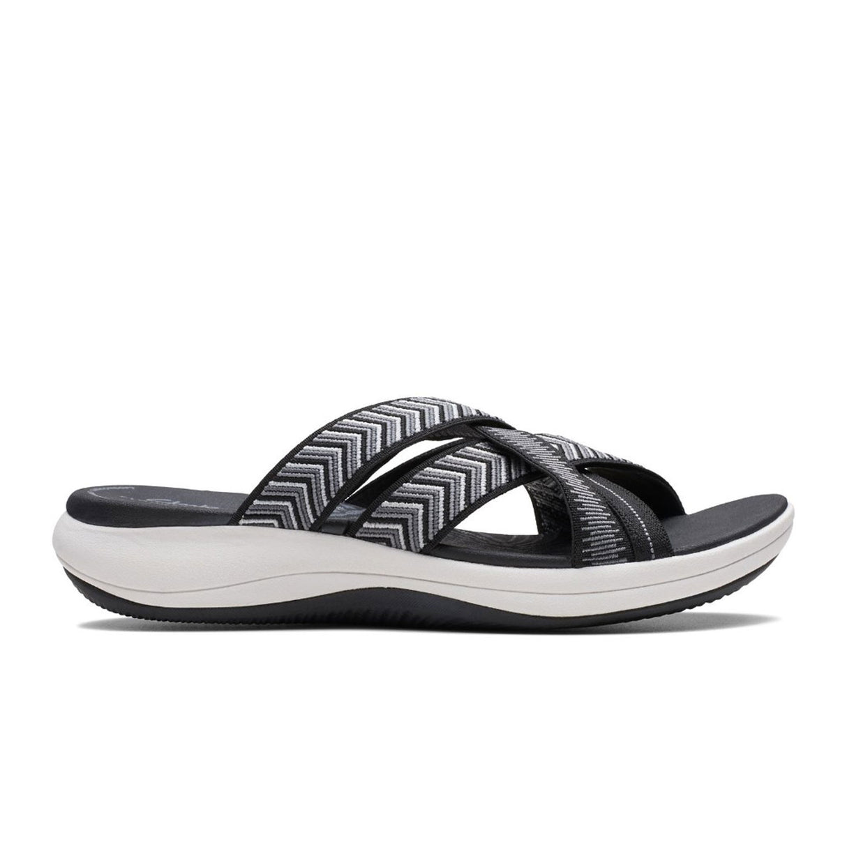 Clarks Mira Grove Slide Sandal (Women) - Black Sandals - Slide - The Heel Shoe Fitters