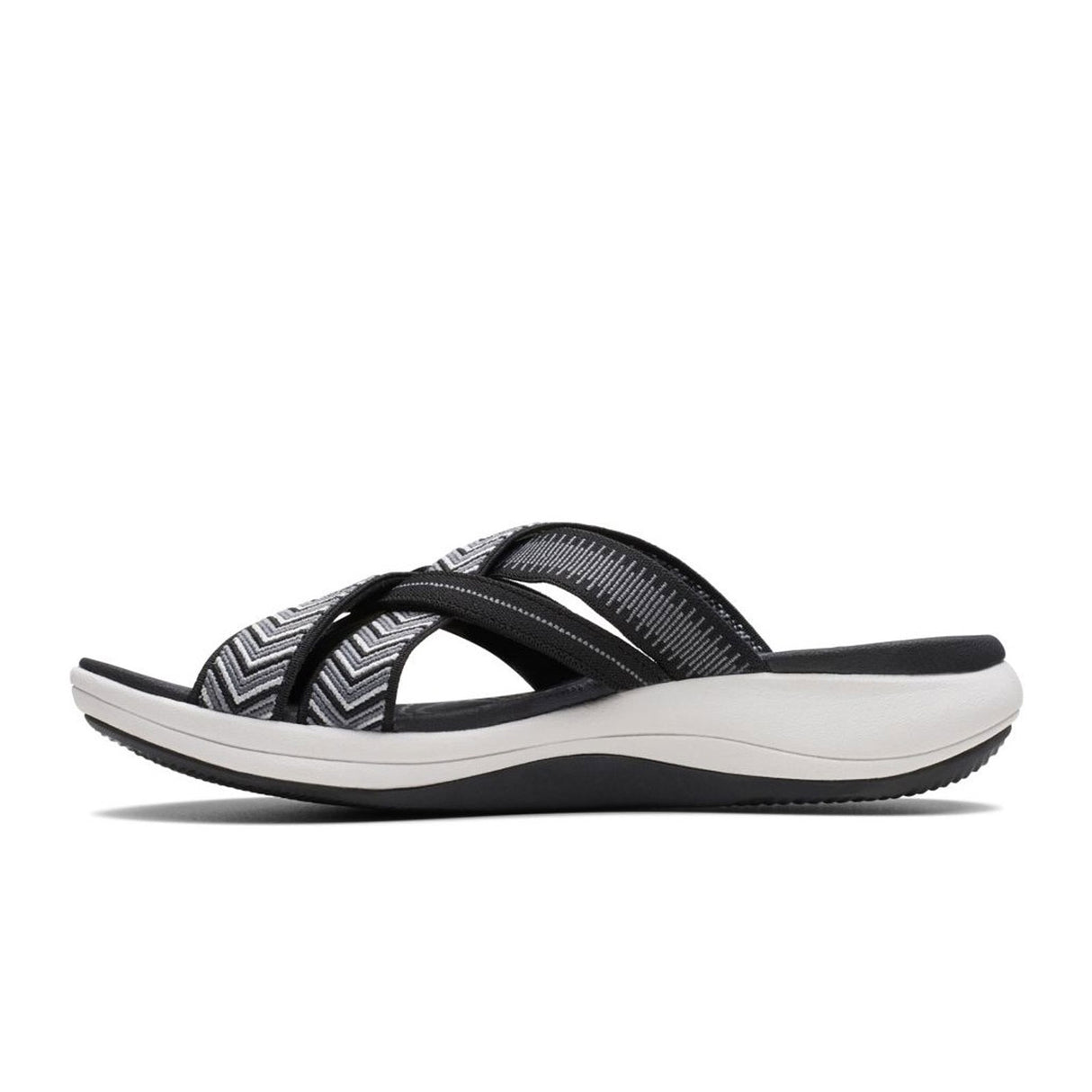 Clarks Mira Grove Slide Sandal (Women) - Black Sandals - Slide - The Heel Shoe Fitters