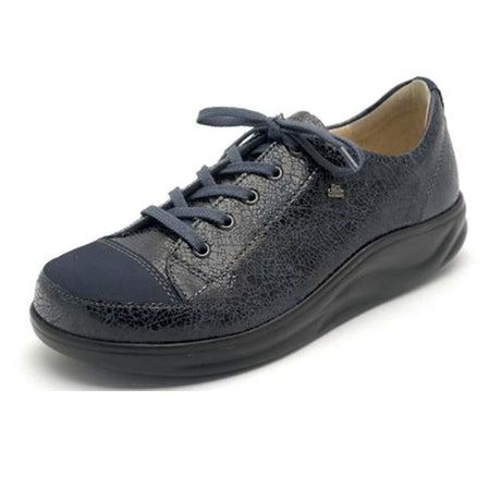 Finn Comfort Ikebukuro Lace Up (Women) - Indigo Break/Piuma Dress-Casual - Lace Ups - The Heel Shoe Fitters