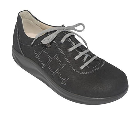 Finn Comfort Cesena Lace Up (Women) - Crash Black Dress-Casual - Lace Ups - The Heel Shoe Fitters
