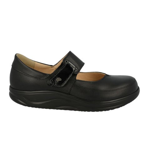Finn Comfort Nagasaki Mary Jane (Women) - Black Dress-Casual - Mary Janes - The Heel Shoe Fitters