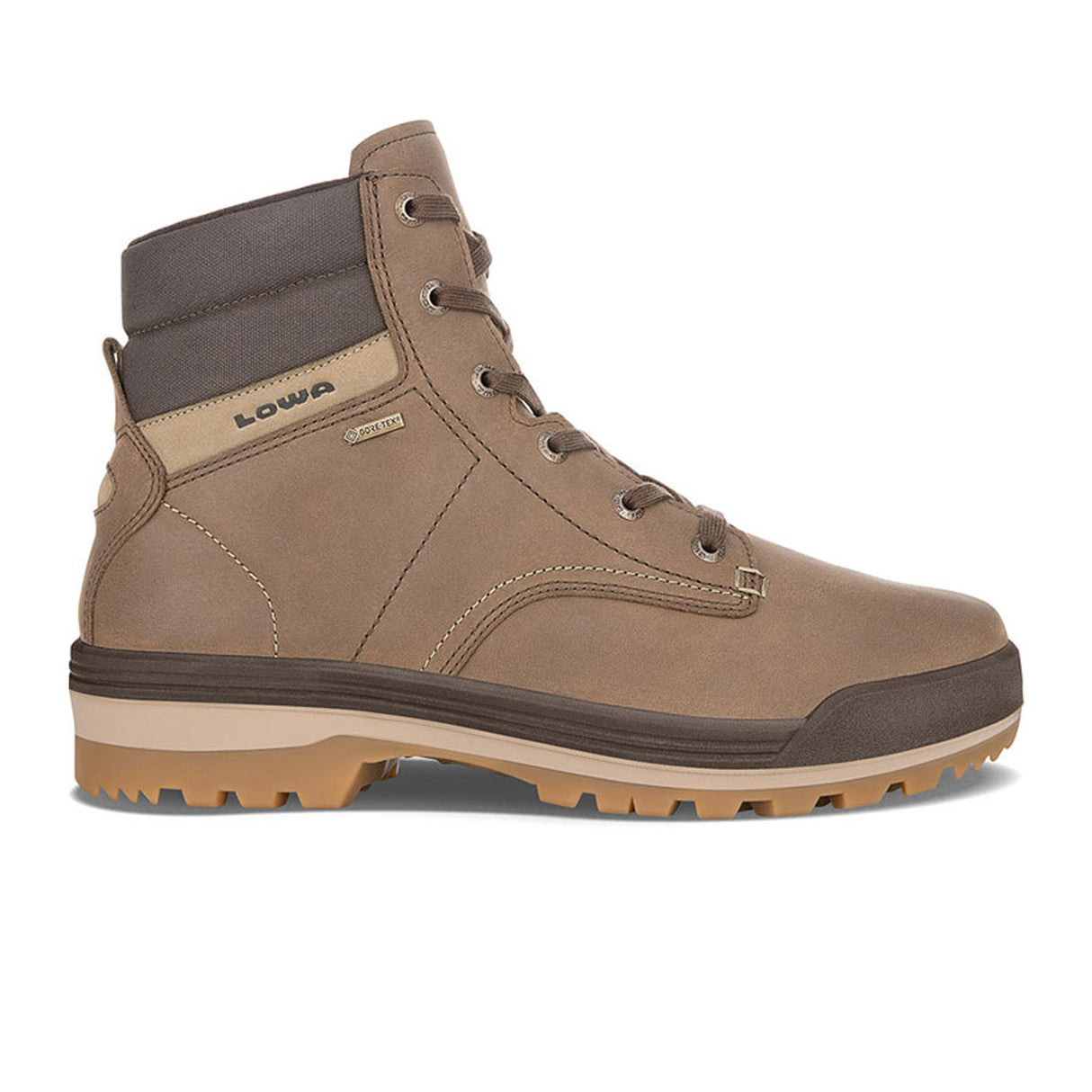 Lowa Helsinki GTX Mid (Men) - Brown Boots - Hiking - Mid - The Heel Shoe Fitters