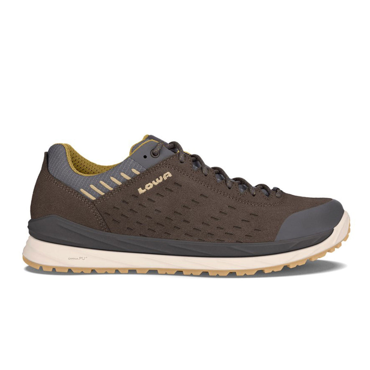 Lowa Malta GTX Lo Hiking Shoe (Men) - Olive/Mustard Hiking - Low - The Heel Shoe Fitters