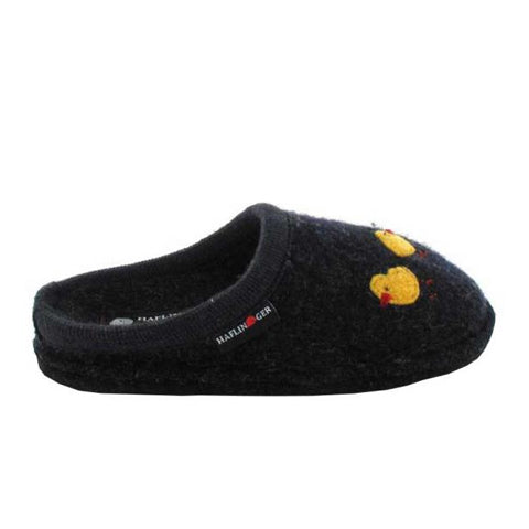 Haflinger Gallina Slipper (Women) - Captain's Blue Dress-Casual - Slippers - The Heel Shoe Fitters
