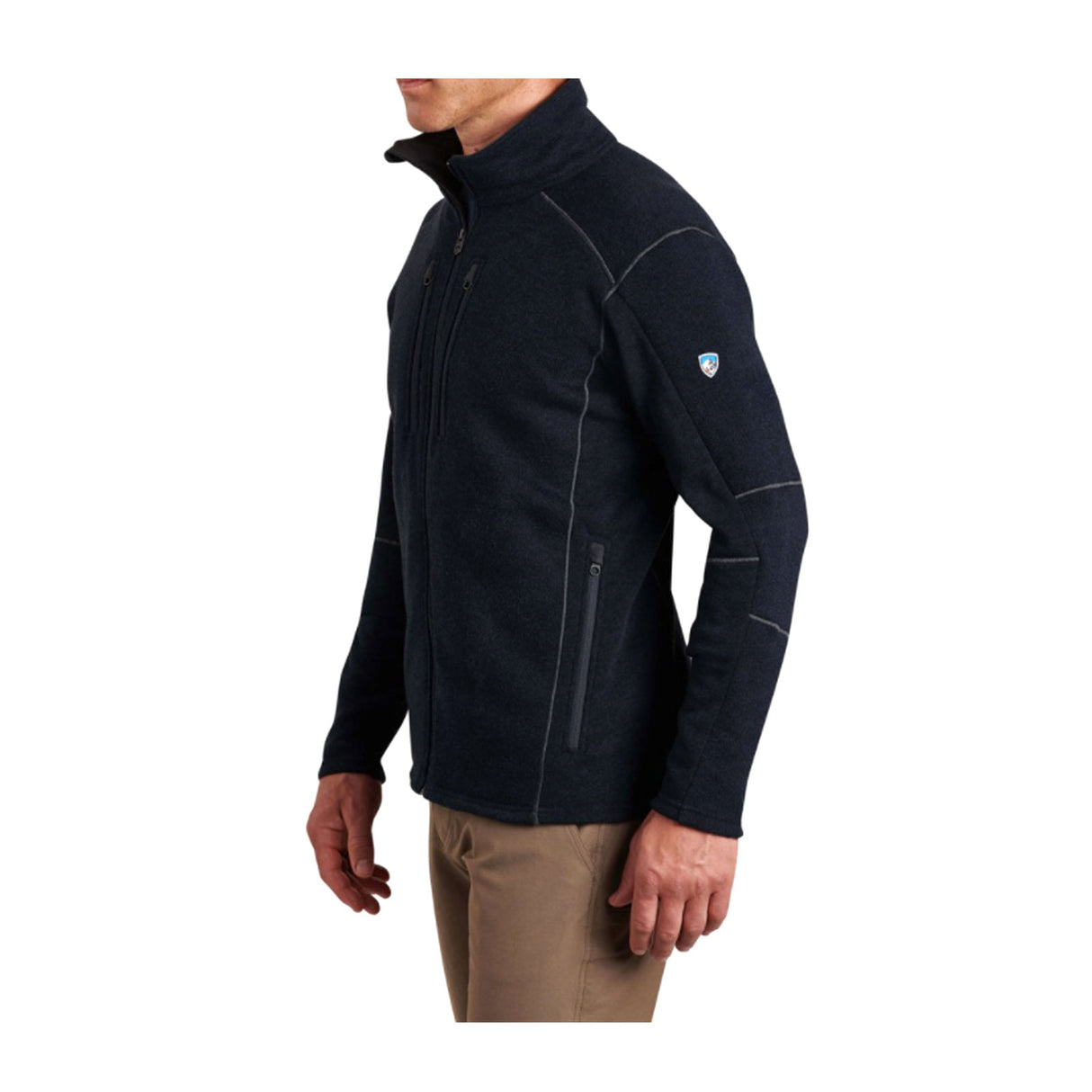 Kuhl Interceptr FZ Jacket (Men) - Mutiny Blue Apparel - Jacket - Lightweight - The Heel Shoe Fitters
