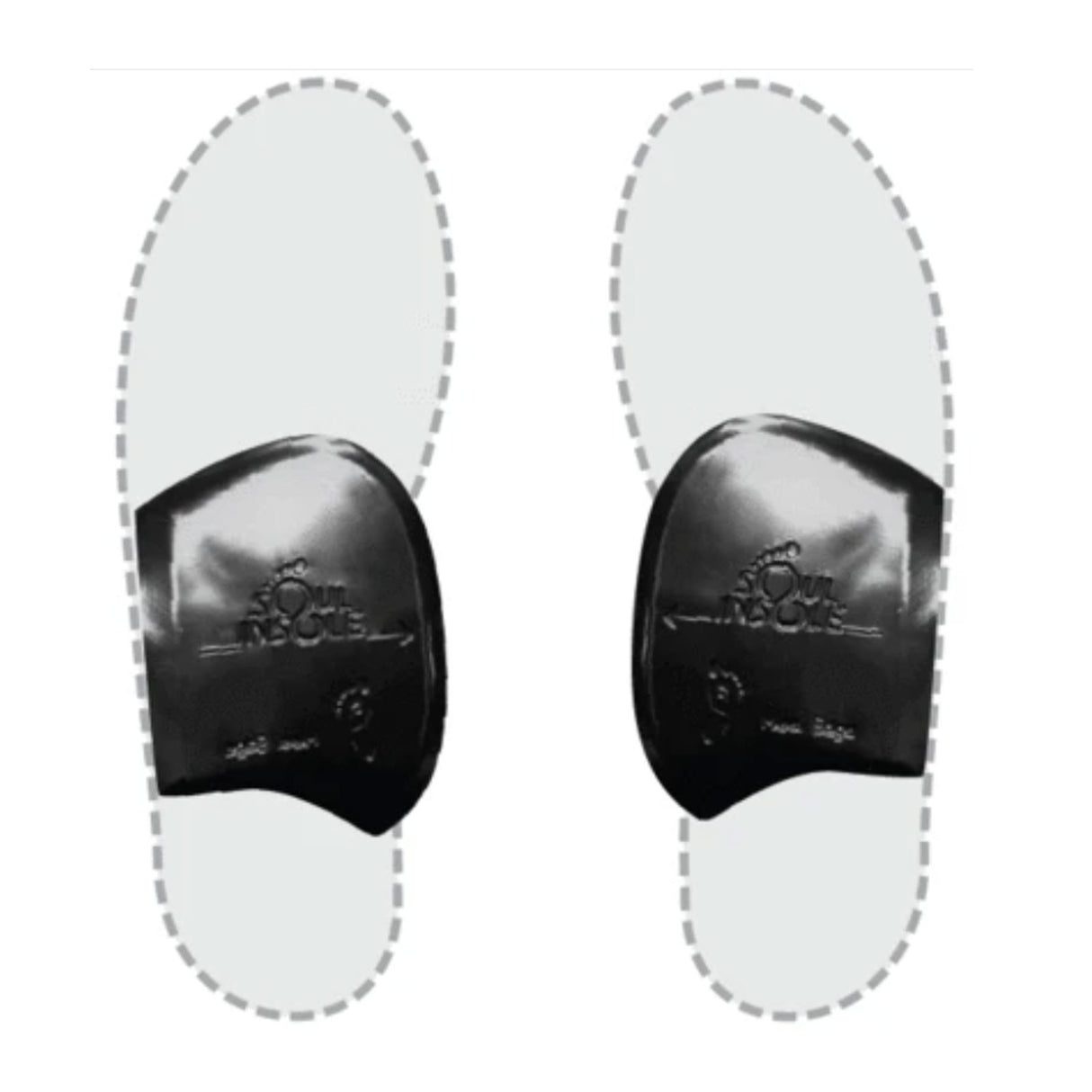 Soul Insole Pro-Lite Orthotic (Unisex) - Black Accessories - Orthotics/Insoles - 3/4 Length - The Heel Shoe Fitters