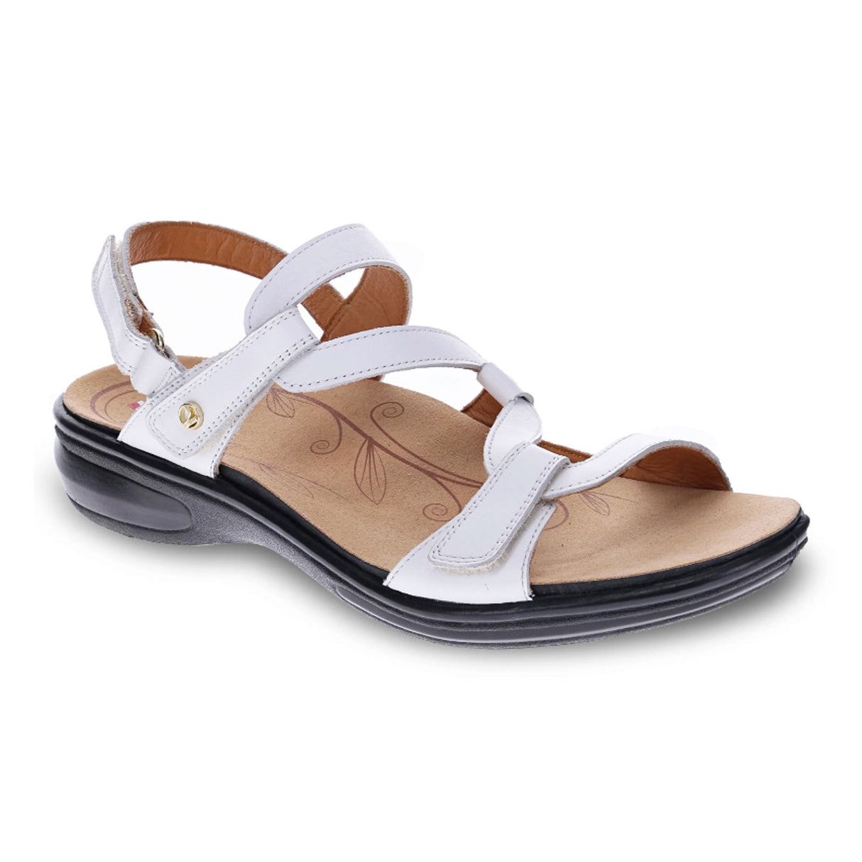 Revere Emerald Backstrap Sandal (Women) - Coconut Sandal - Heel/Wedge - The Heel Shoe Fitters