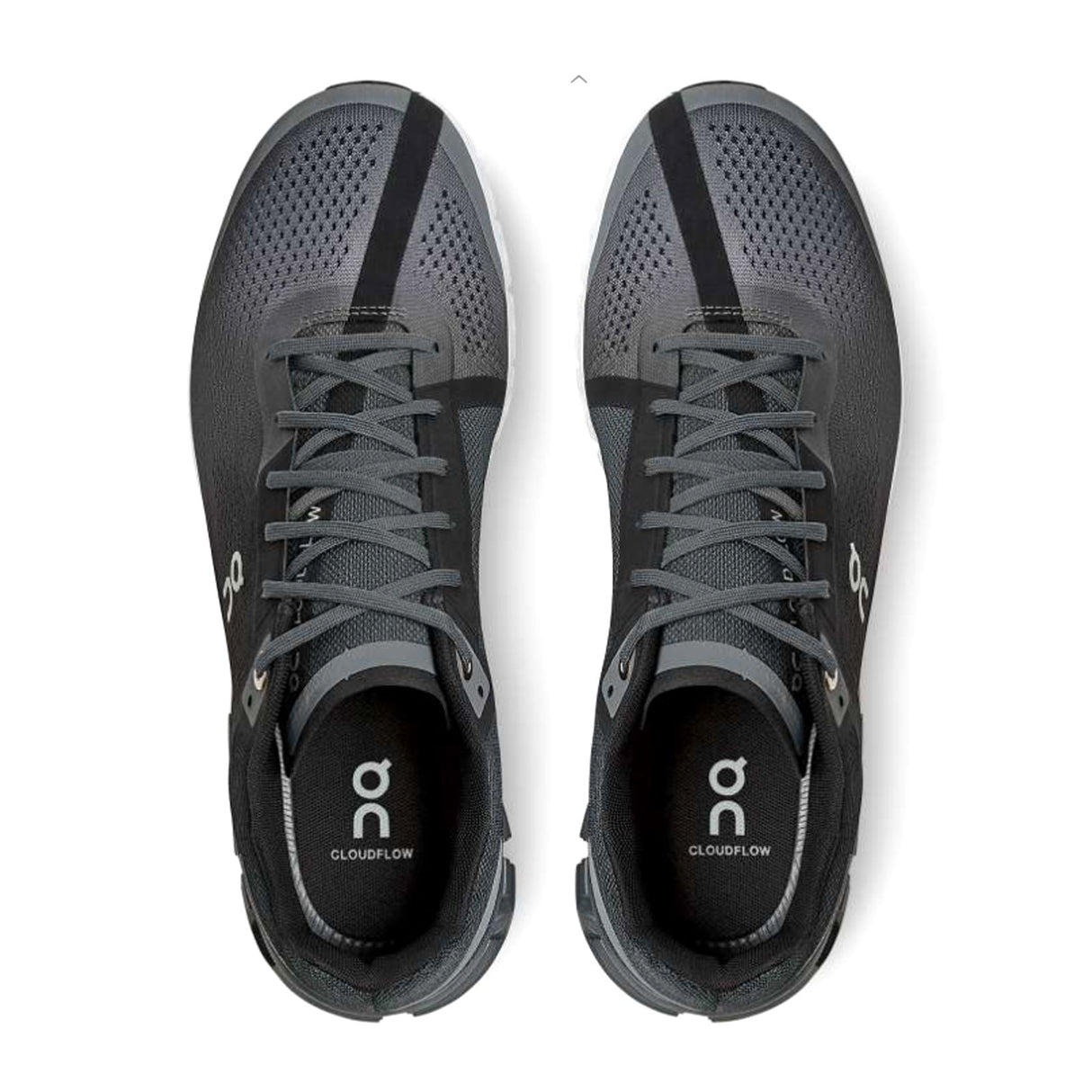 On Running Cloudflow Running Shoe (Men) - Black/Asphalt Athletic - Running - Cushion - The Heel Shoe Fitters
