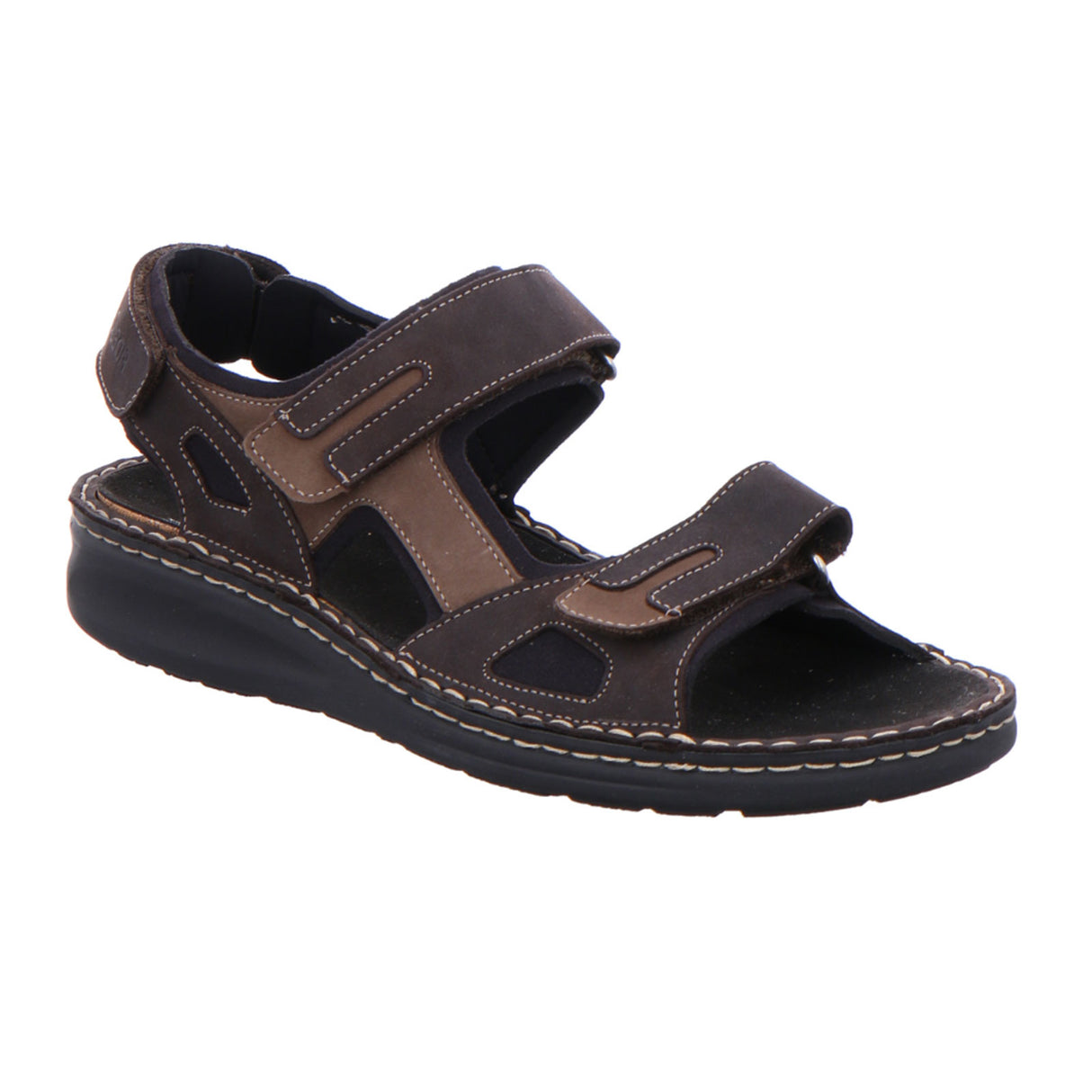Fidelio Hallux Hanno Active Sandal (Men) - Brown Sandal - Backstrap - The Heel Shoe Fitters
