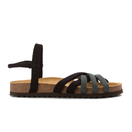 Arcopedico Salco 6 (Women) - Black Titanium Sandals - Backstrap - The Heel Shoe Fitters