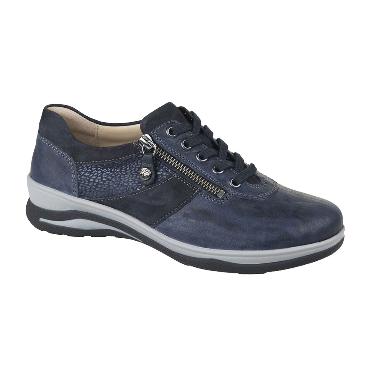 Fidelio Mitzy Wide Sneaker (Women) - Pacific Athletic - Casual - Lace Up - The Heel Shoe Fitters