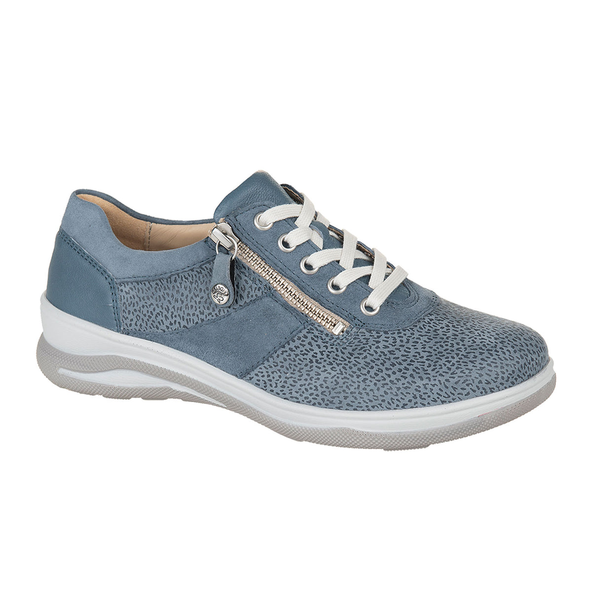 Fidelio Mitzy Sneaker (Women) - Blue Haze Kombi Dress-Casual - Sneakers - The Heel Shoe Fitters