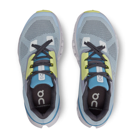 On Running Cloudstratus Running Shoe (Women) - Chambray/Lavender Athletic - Running - The Heel Shoe Fitters