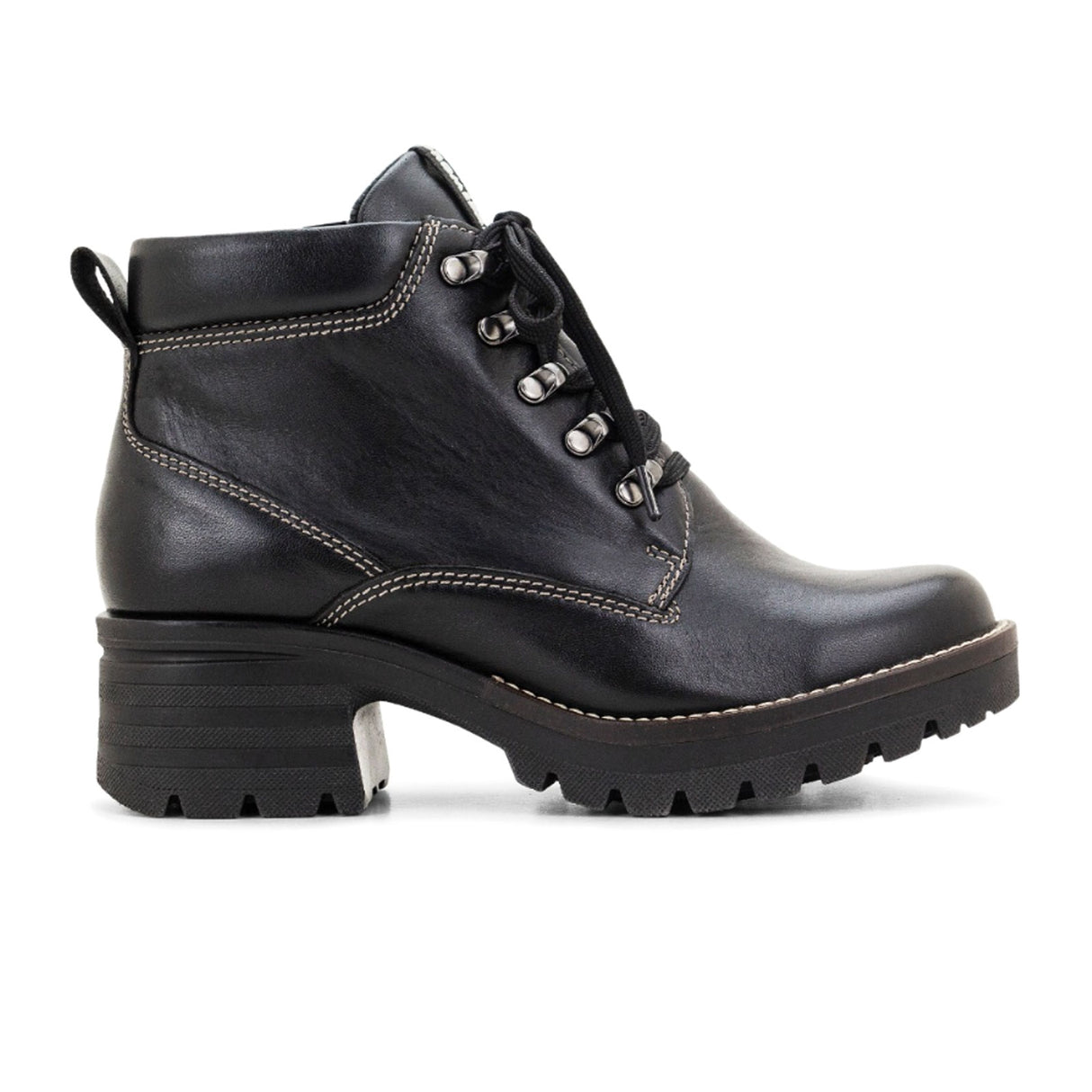 Dromedaris Karlie Ankle Boot (Women) - Black Boots - Casual - Mid - The Heel Shoe Fitters