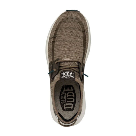 Hey Dude Sirocco Slip On Sneaker (Men) - Beige Bark Dress-Casual - Sneakers - The Heel Shoe Fitters