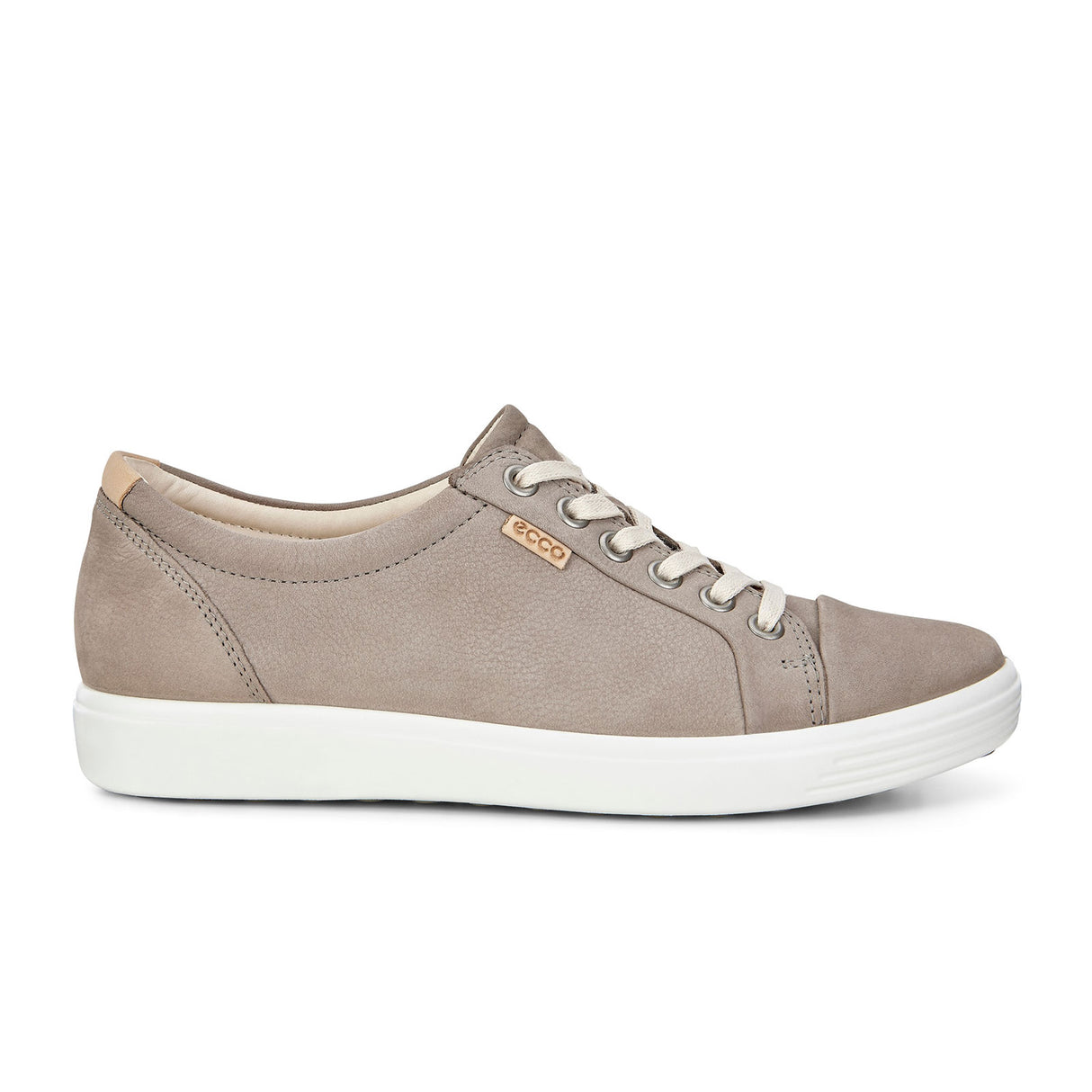 ECCO Soft 7 Sneaker (Women) - Warm Grey Athletic - Casual - Lace Up - The Heel Shoe Fitters