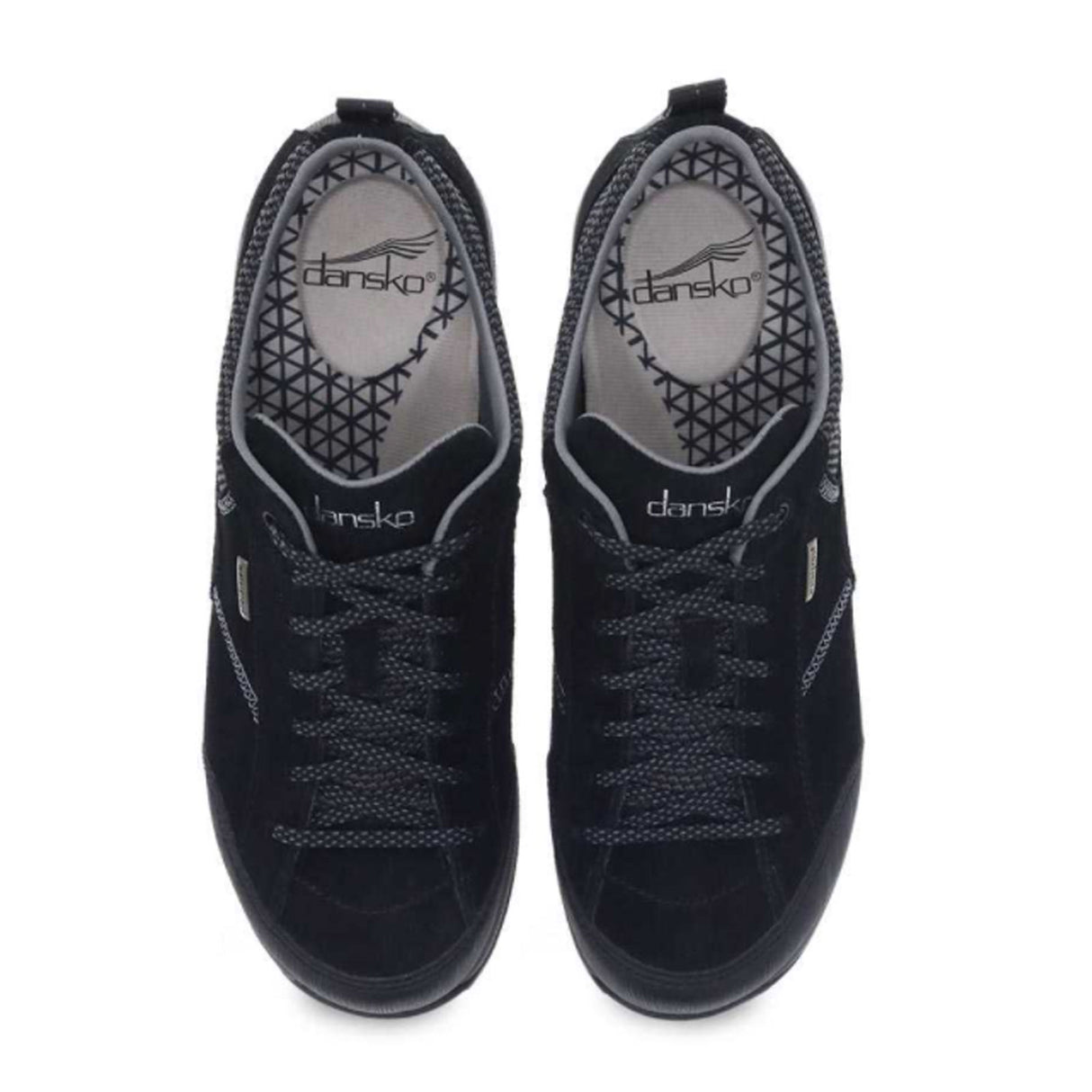 Dansko Paisley Low Hiking Shoe (Women) - Black/Black Suede Hiking - Low - The Heel Shoe Fitters