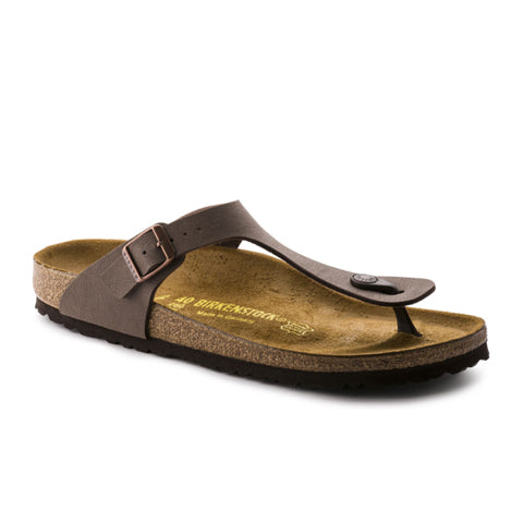 Birkenstock Gizeh Birkibuc Thong Sandal (Women) - Mocha Sandals - Thong - The Heel Shoe Fitters