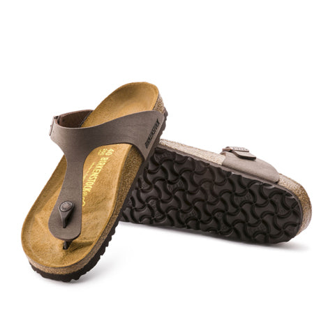 Birkenstock Gizeh Birkibuc Thong Sandal (Women) - Mocha Sandals - Thong - The Heel Shoe Fitters