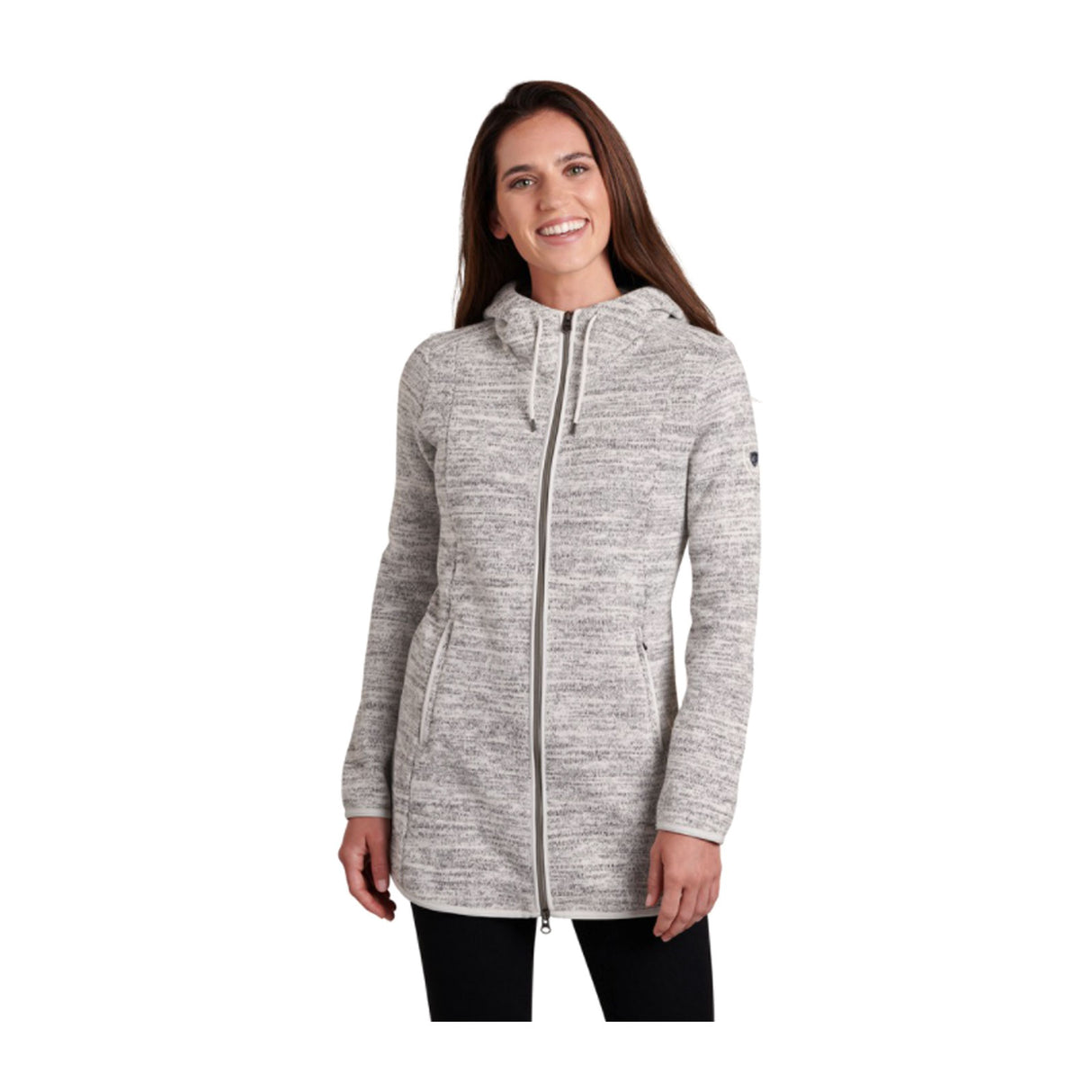 Kuhl Ascendyr Long Hoody (Women) - Ash Apparel - Top - Long Sleeve - The Heel Shoe Fitters