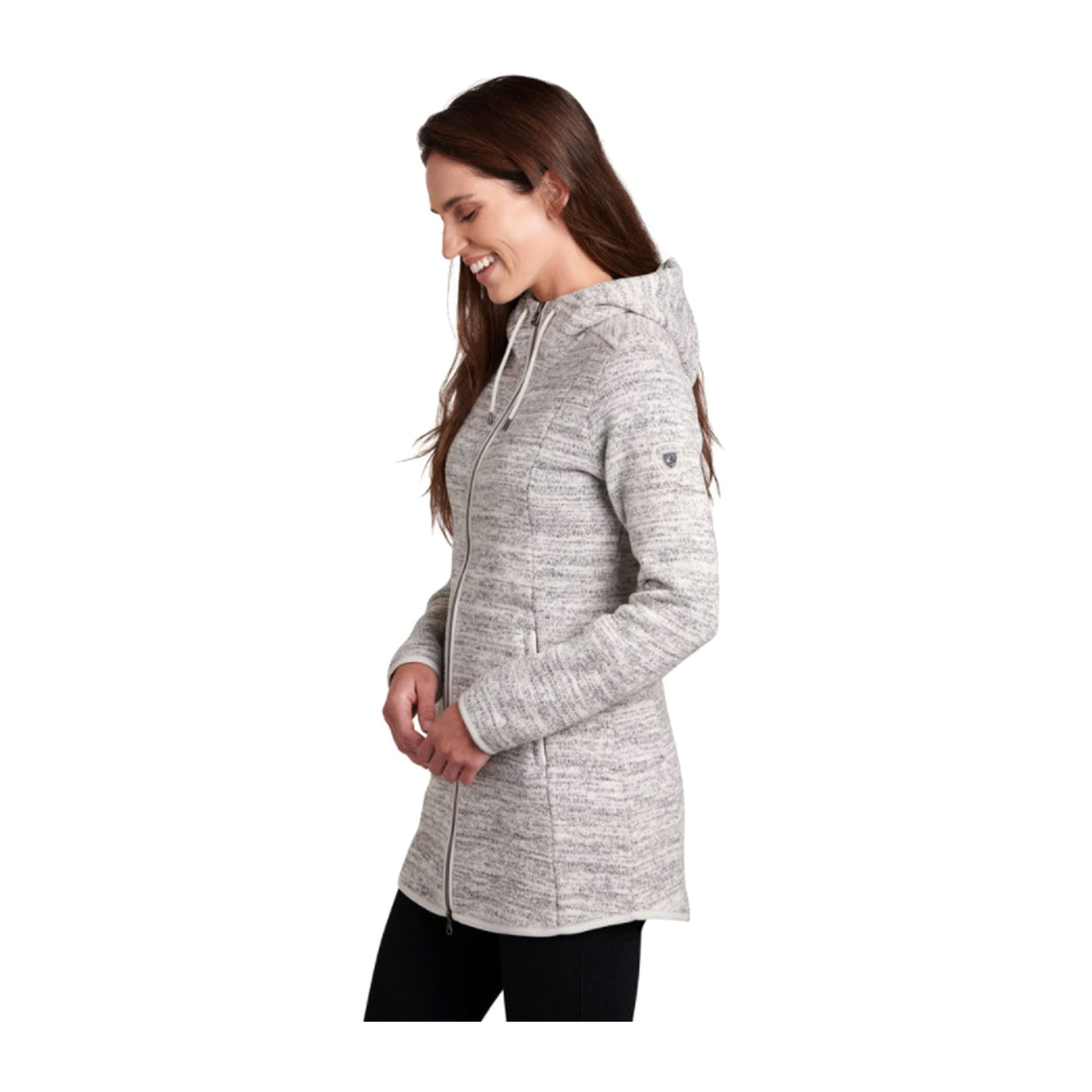 Kuhl Ascendyr Long Hoody (Women) - Ash Apparel - Top - Long Sleeve - The Heel Shoe Fitters