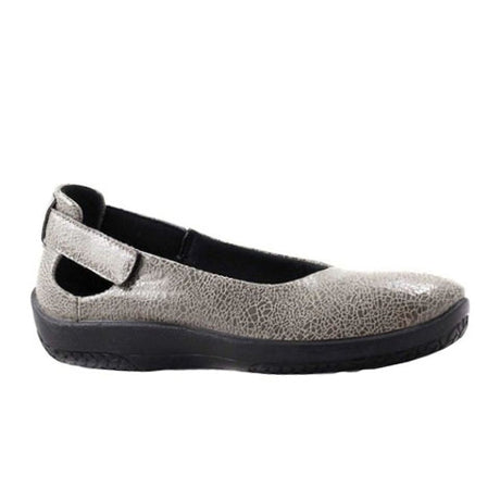 Arcopedico L58 4464 (Women) - Grey Crackle Dress-Casual - Flats - The Heel Shoe Fitters