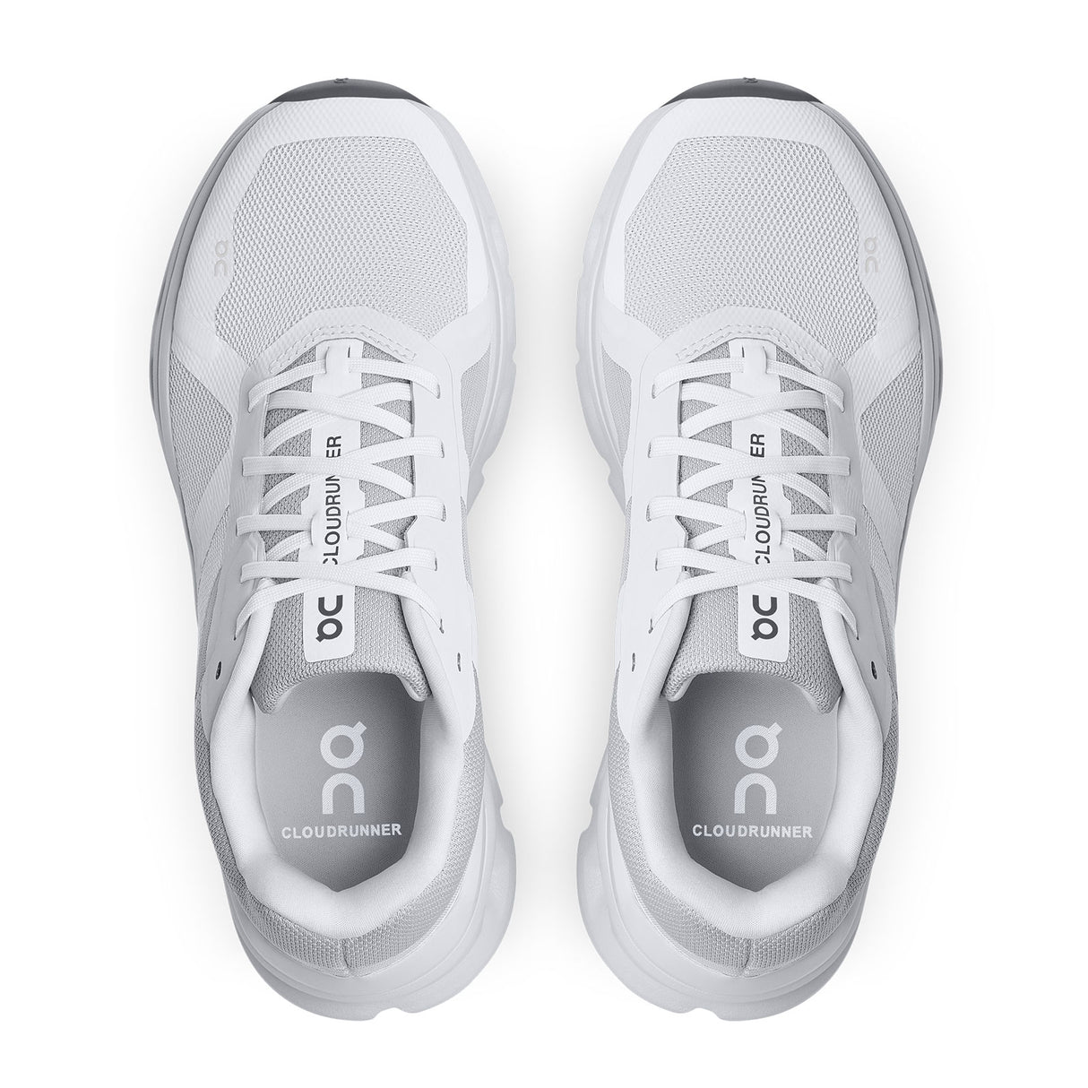 On Running Cloudrunner Running Shoe (Women) - White/Frost Athletic - Running - Neutral - The Heel Shoe Fitters