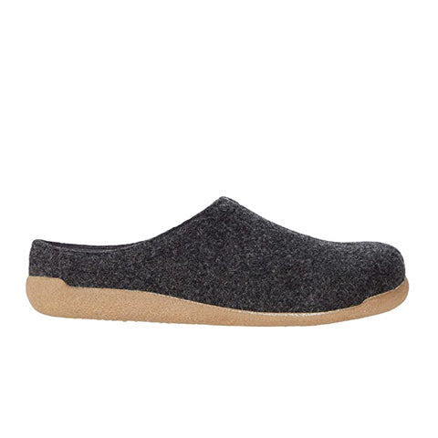 Sanita Lodge Slide (Unisex) - Charcoal/Charcoal Dress-Casual - Slippers - The Heel Shoe Fitters
