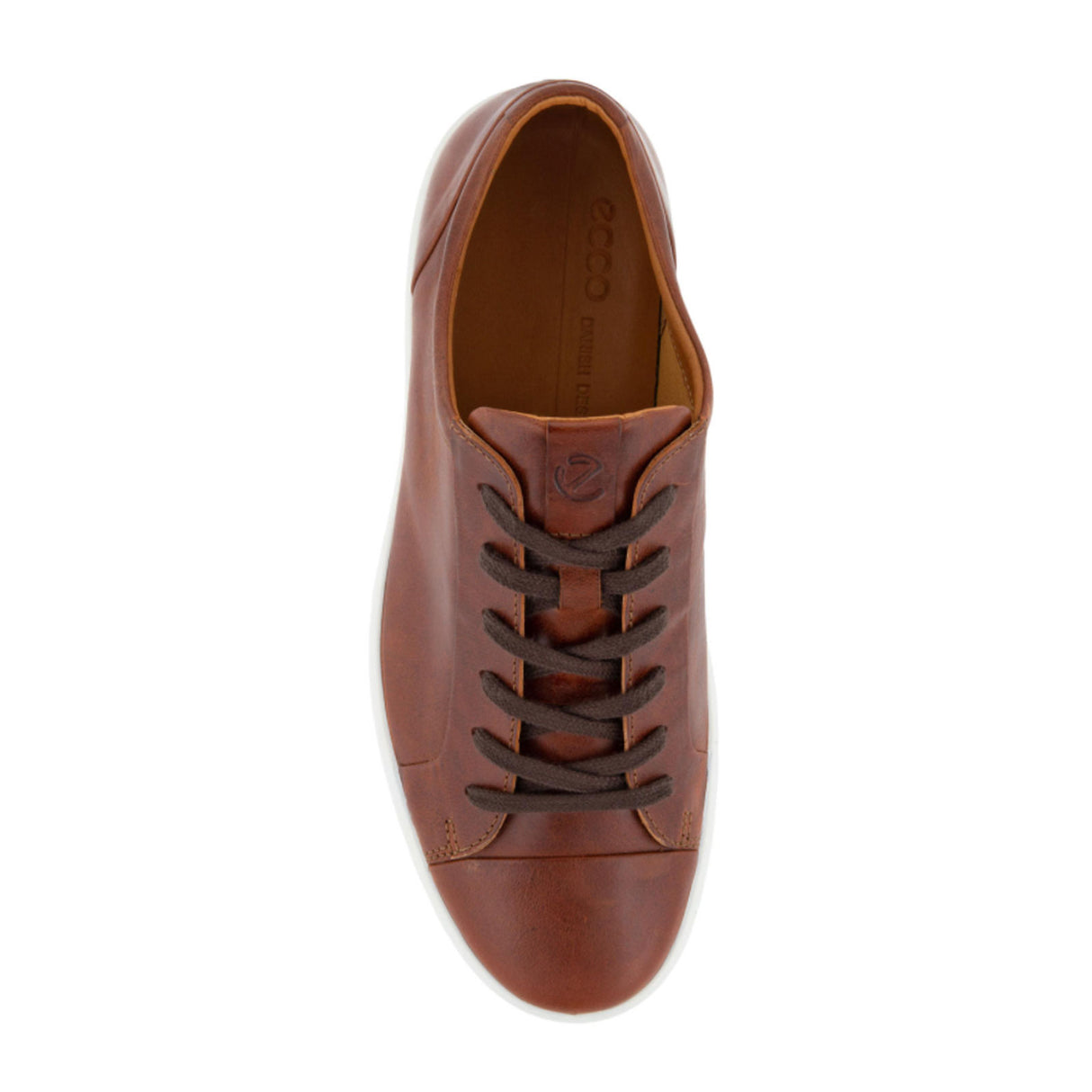 ECCO Soft 7 City Sneaker (Men) - Cognac Athletic - Casual - Lace Up - The Heel Shoe Fitters