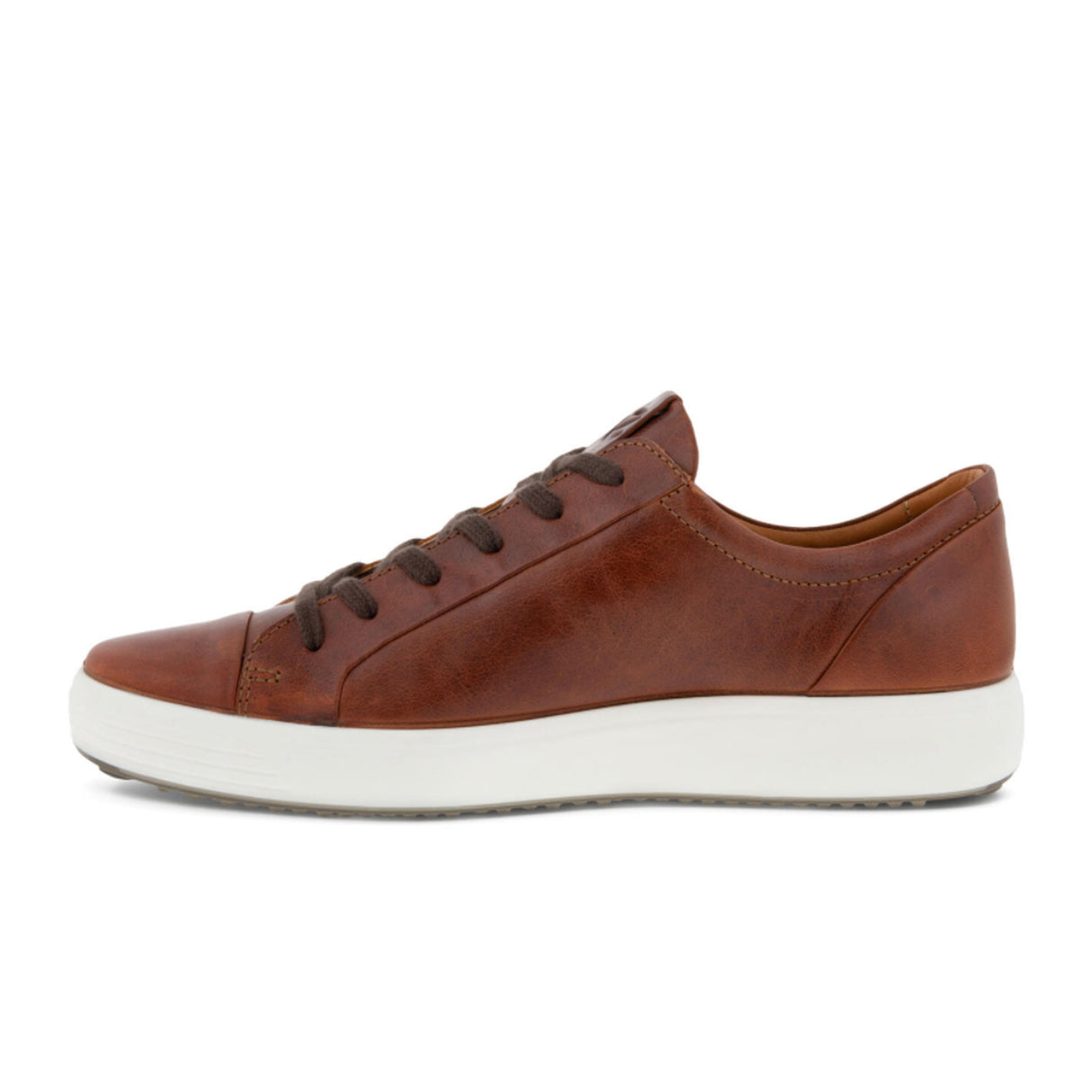 ECCO Soft 7 City Sneaker (Men) - Cognac Athletic - Casual - Lace Up - The Heel Shoe Fitters