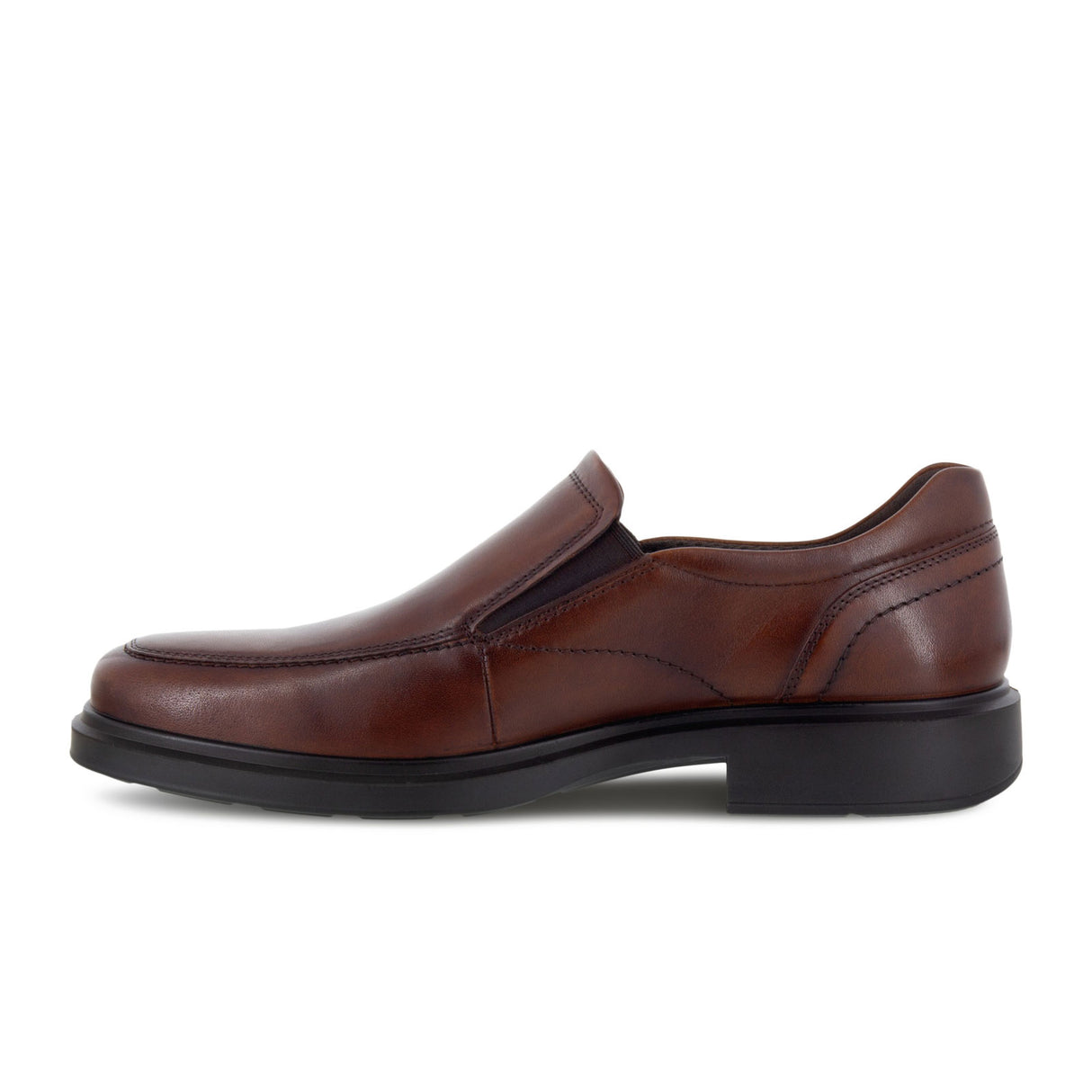 ECCO Helsinki 2.0 Apron Toe Slip On Loafer (Men) - Cognac Dress-Casual - Slip On - The Heel Shoe Fitters